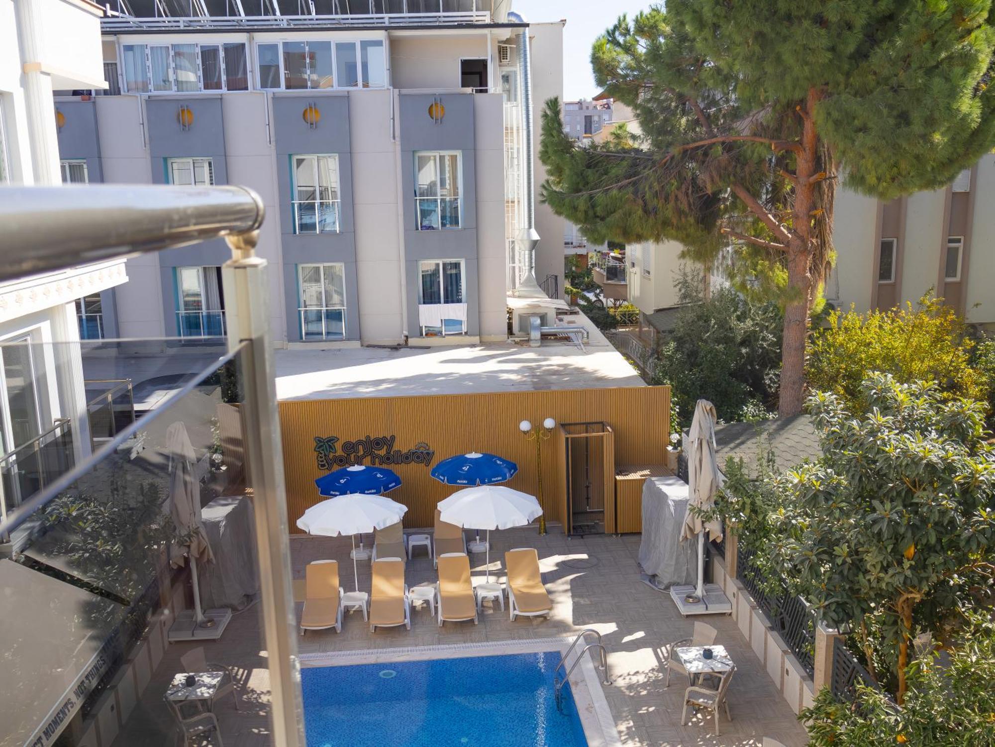 Gueden-Pearl Aparthotel Antalya Bagian luar foto